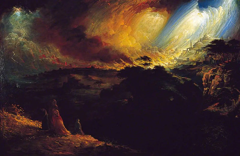 Sodoman ja Gomorran tuhoaminen - John Martin
