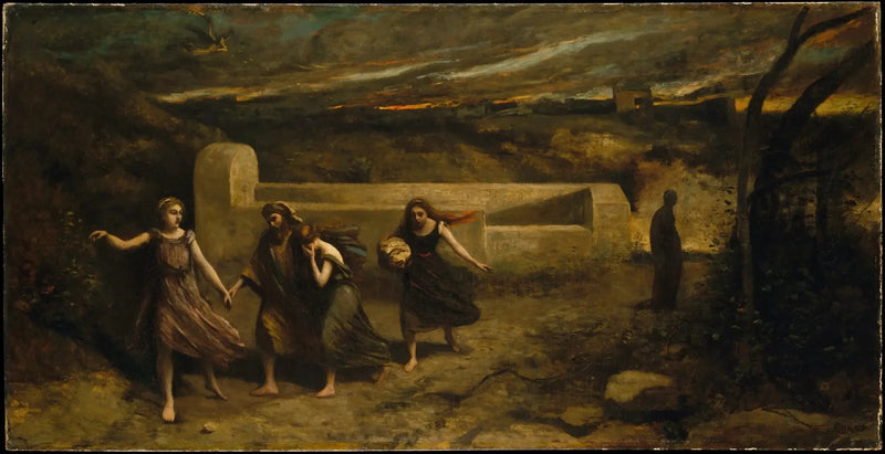 Sodoman tuhoaminen - Jean-Baptiste Camille Corot