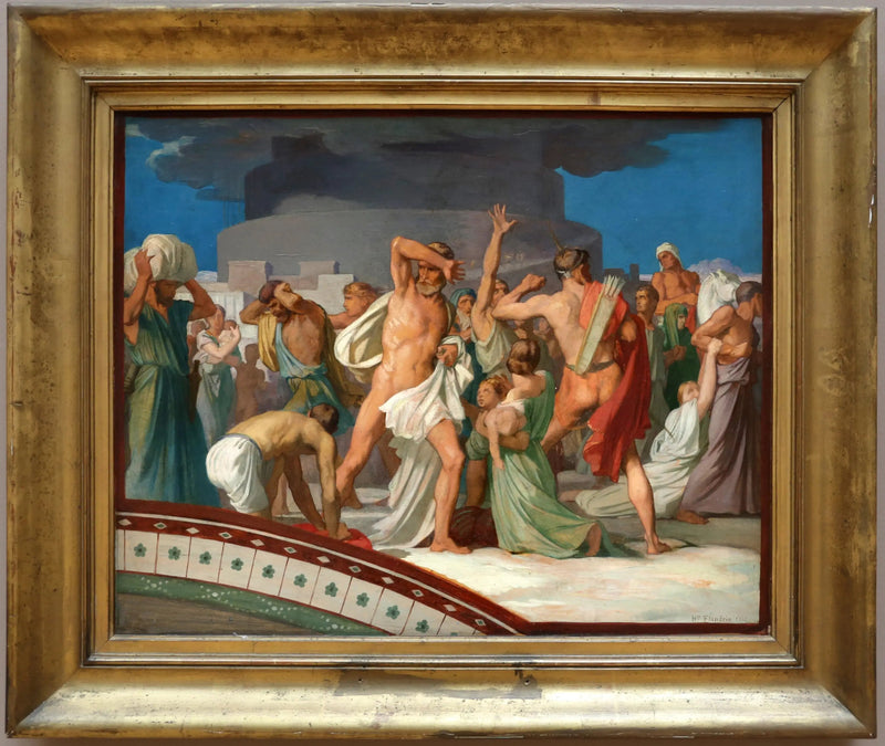Väestön hajautuminen - Hippolyte Flandrin