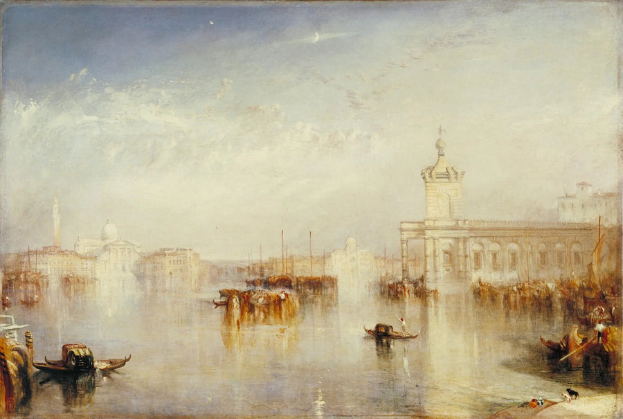 La Dogana, San Giorgio, Citella, Euroopan aukio - J. M. W. Turner