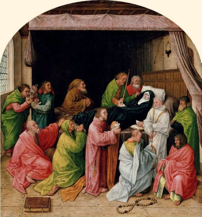 La Dormition, viimeinen neljännes 1400-luvulta - Hugo van der Goes