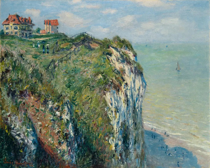 Dieppen kallio - Claude Monet