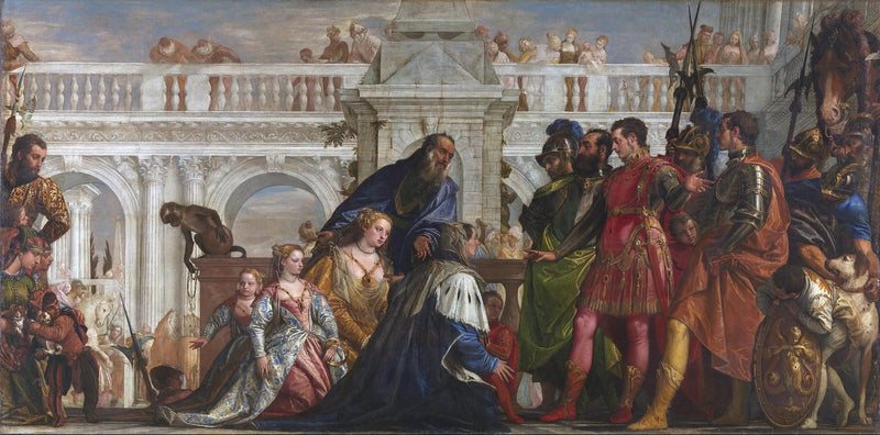 Dariusin perhe Alexandreen edessä - Paul Véronèse