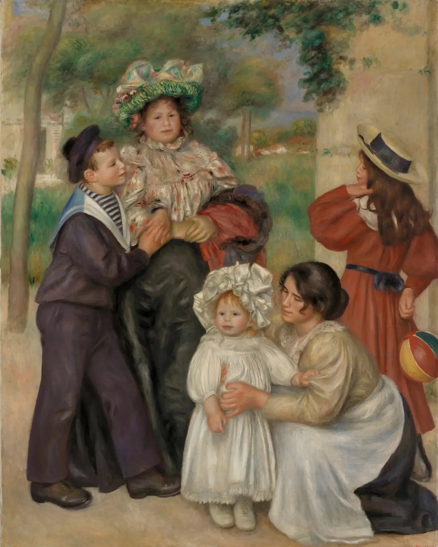 Taiteilijan perhe - Pierre-Auguste Renoir