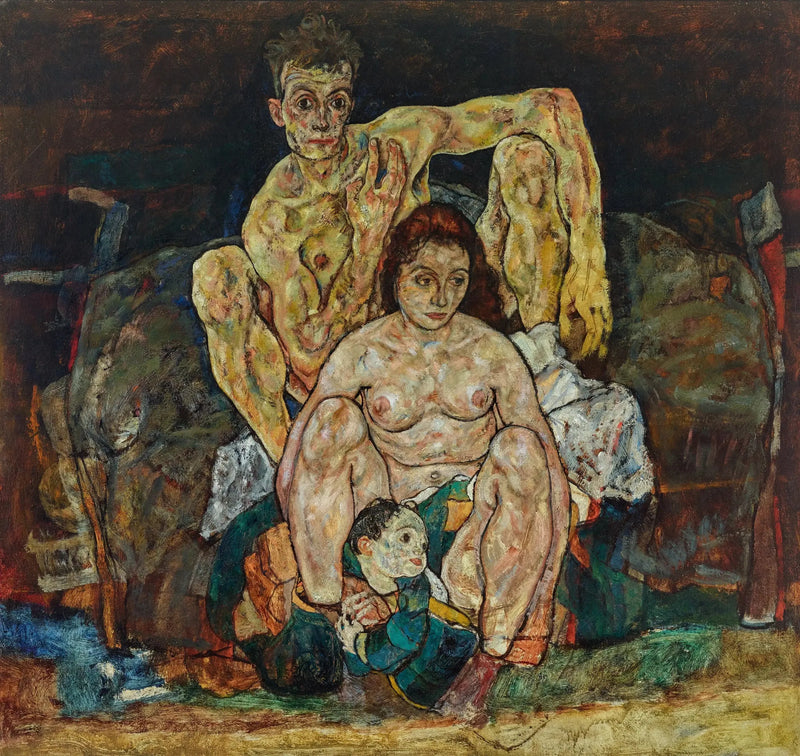 Perhe - Egon Schiele