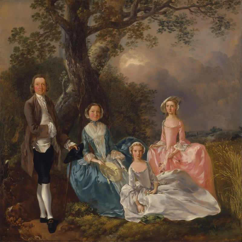Gravenorin perhe - Thomas Gainsborough