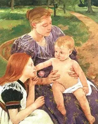 Perhe - Mary Cassatt