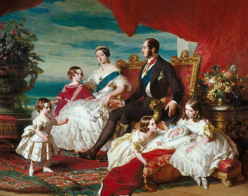 Kuninkaallinen perhe vuonna 1846 - Franz Xaver Winterhalter