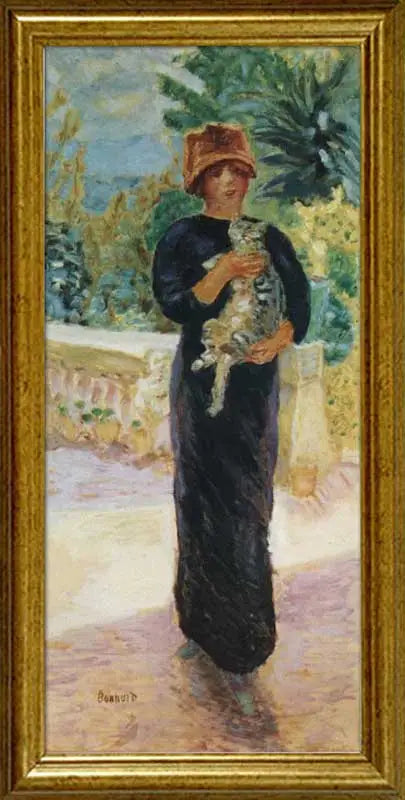 Kissa nainen - Pierre Bonnard