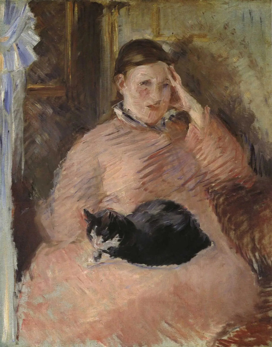 Kissa nainen - Édouard Manet