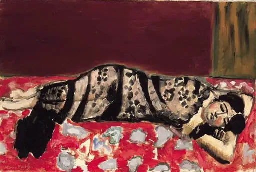 Nainen divaanilla - Henri Matisse