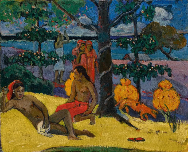 Mangoja kantava nainen II - Paul Gauguin