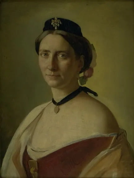 Taiteilijan vaimo, Alma Bloch, syntynyt Trepka - Carl Heinrich Bloch