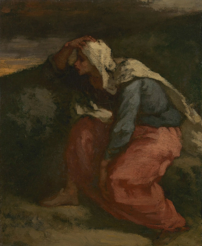 Kalastajan vaimo - Jean-François Millet