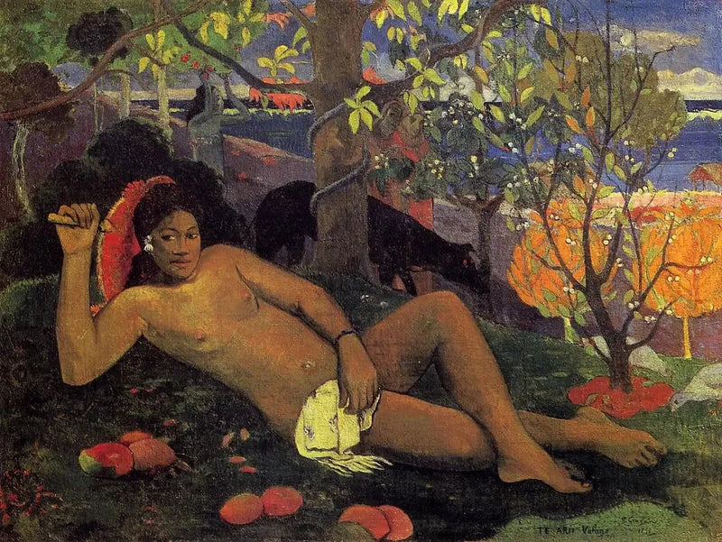 Kuningattaren nainen - Paul Gauguin