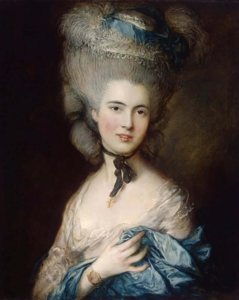 Sininen nainen - Thomas Gainsborough
