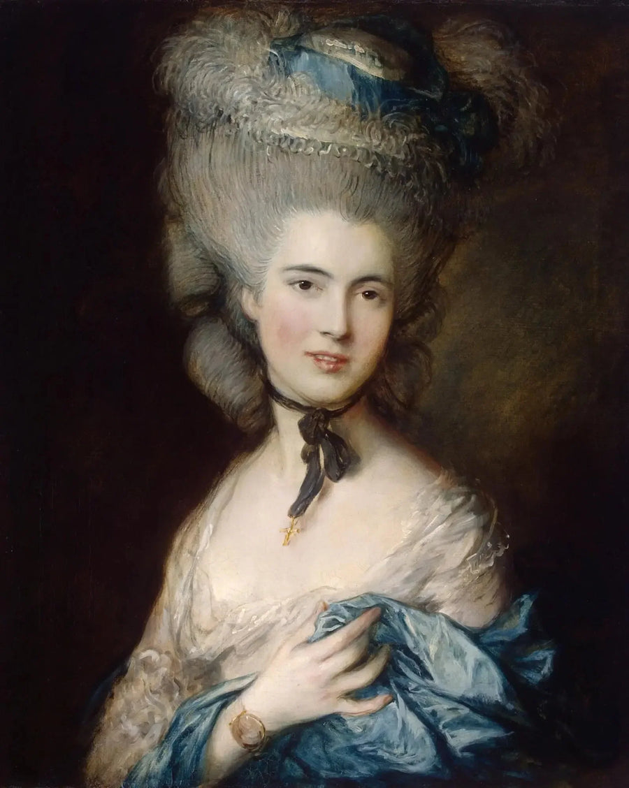 Sininen nainen - Thomas Gainsborough