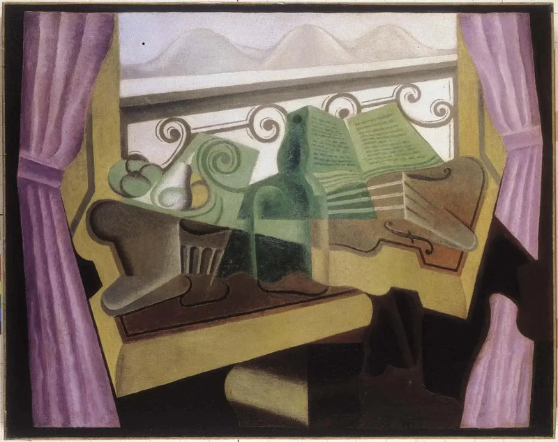 Ikkuna kukkuloille - Juan Gris