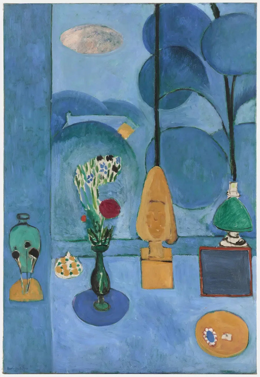 Sininen ikkuna - Henri Matisse