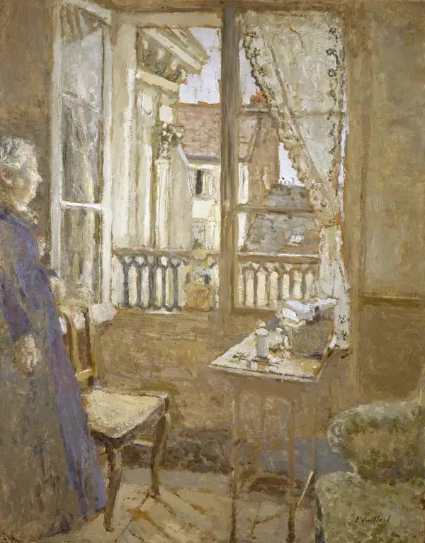 Auki oleva ikkuna - Édouard Vuillard
