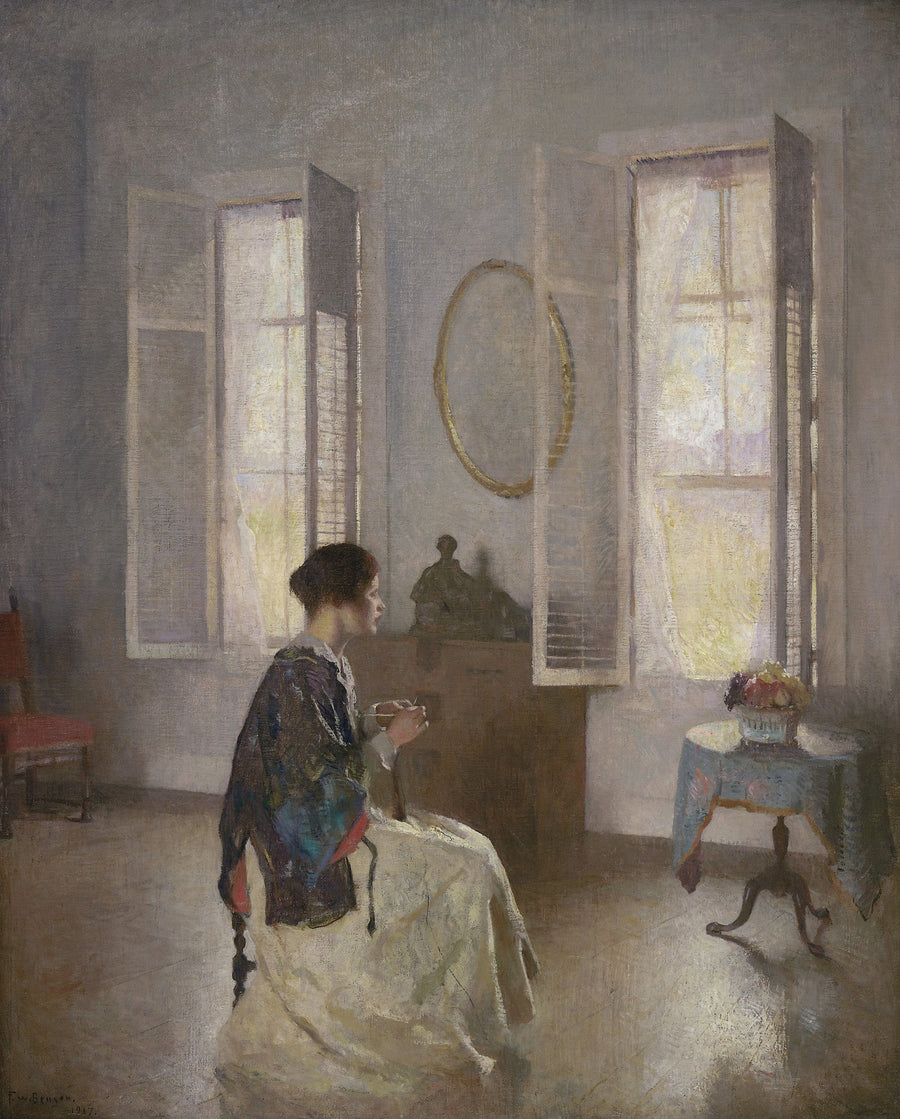 Avoin ikkuna - Frank Weston Benson