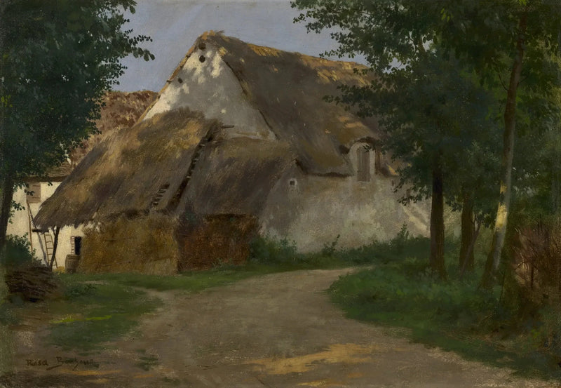 Maatila, metsän sisäänkäynnin luona - Rosa Bonheur