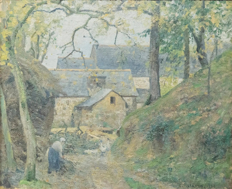 Montfoucaultin tila - Camille Pissarro