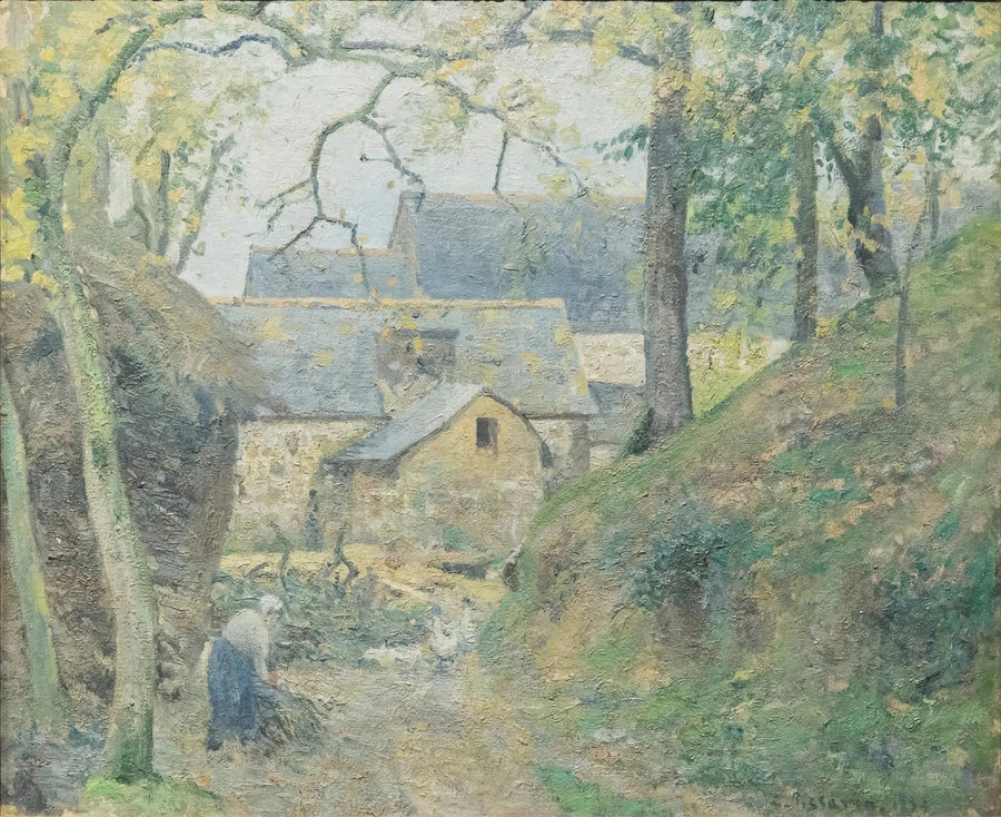 Montfoucaultin tila - Camille Pissarro