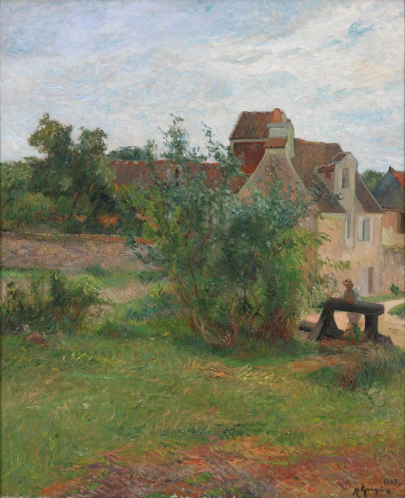 Busagny'n tila Osnyssä - Paul Gauguin