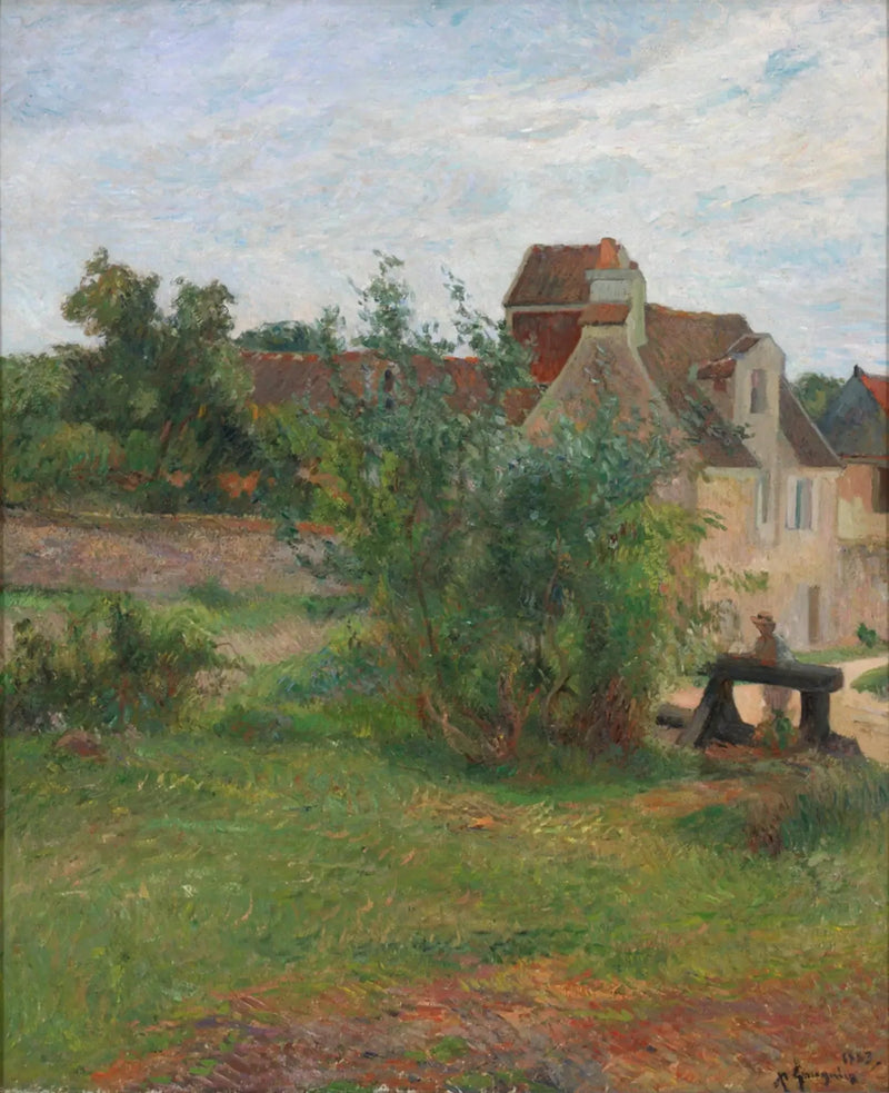 Busagny'n tila Osnyssä - Paul Gauguin