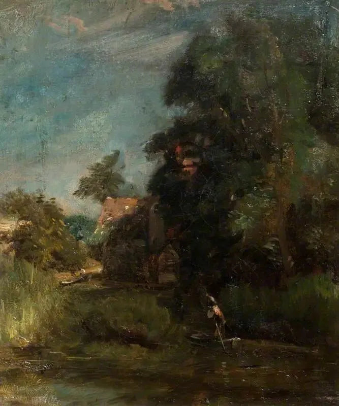La Ferme de la Vallée (luonnos) - John Constable