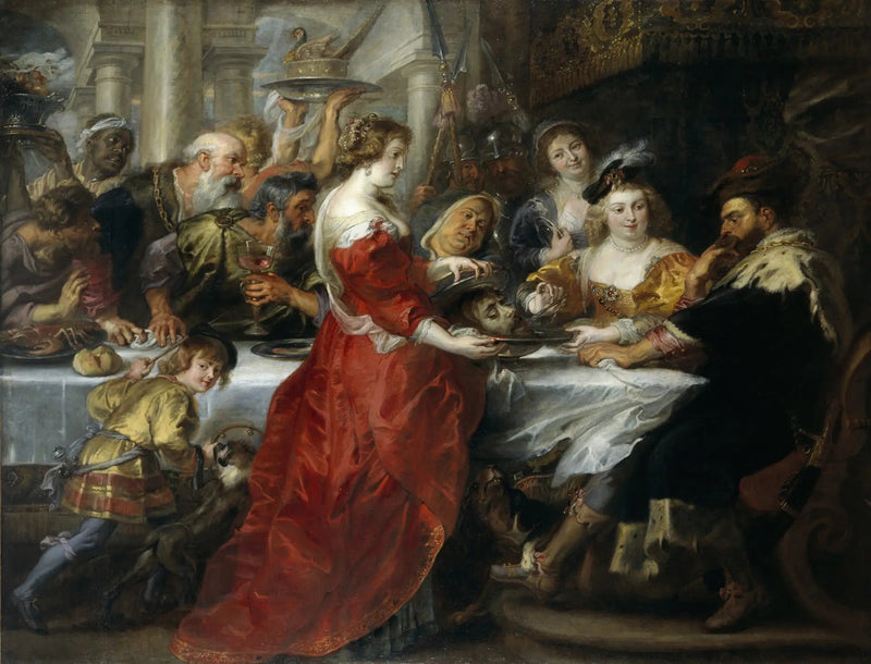 Herodeksen juhla - Peter Paul Rubens