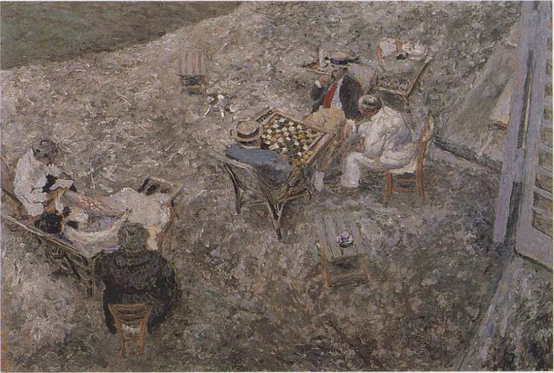 Naisten juhla Amfrevillessä - Édouard Vuillard