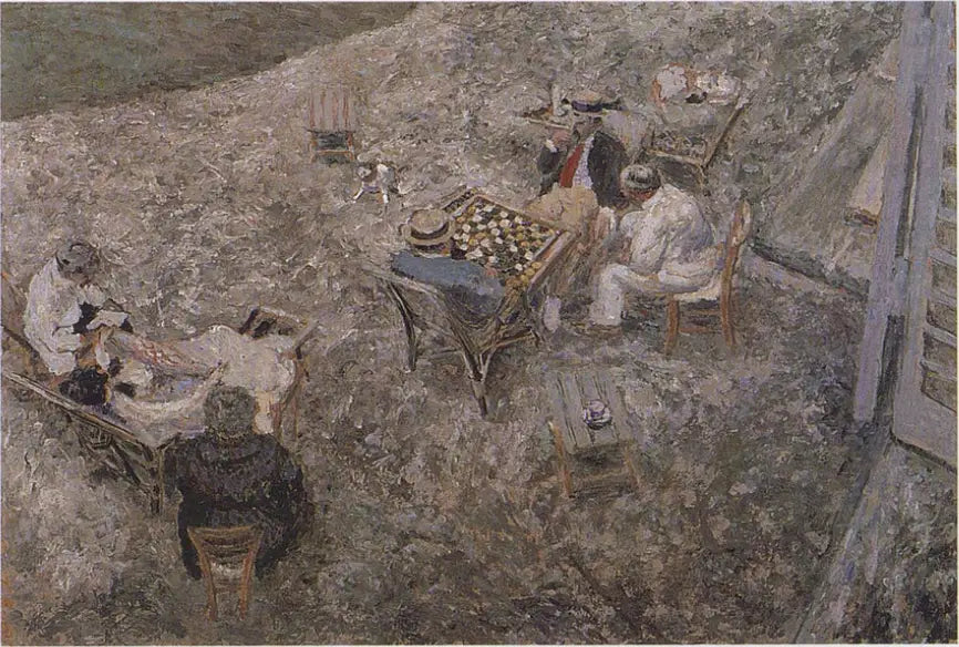 Naisten juhla Amfrevillessä - Édouard Vuillard
