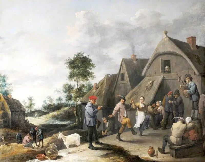 Kylän juhla - David Teniers nuorempi