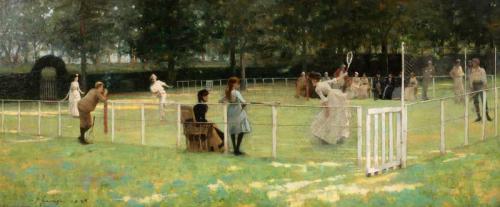 Tennisjuhlat - John Lavery
