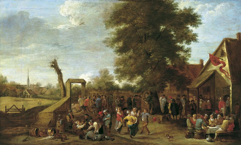 Kylän juhla - David Teniers nuorempi