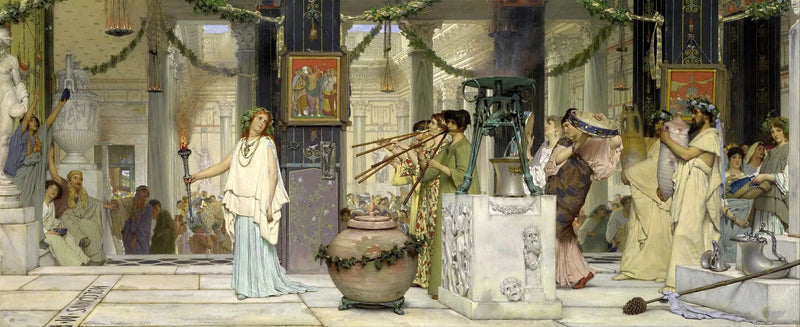 Vintagejuhla - Lawrence Alma-Tadema
