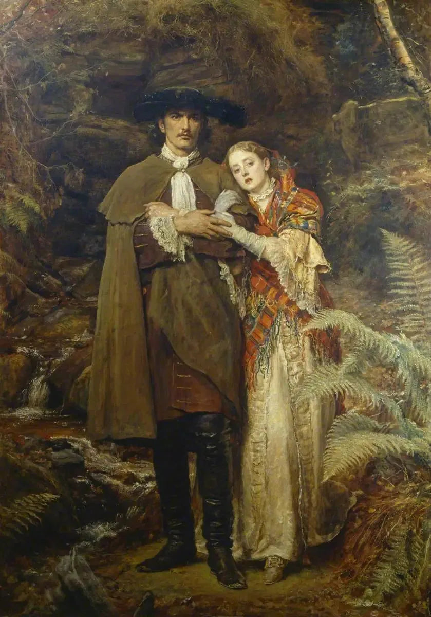 La Fiancée de Lammermoor - John Everett Millais