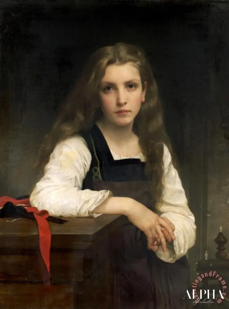 La fileuse de foire - William Bouguereau - Reproductions de tableaux et peintures haut de gamme