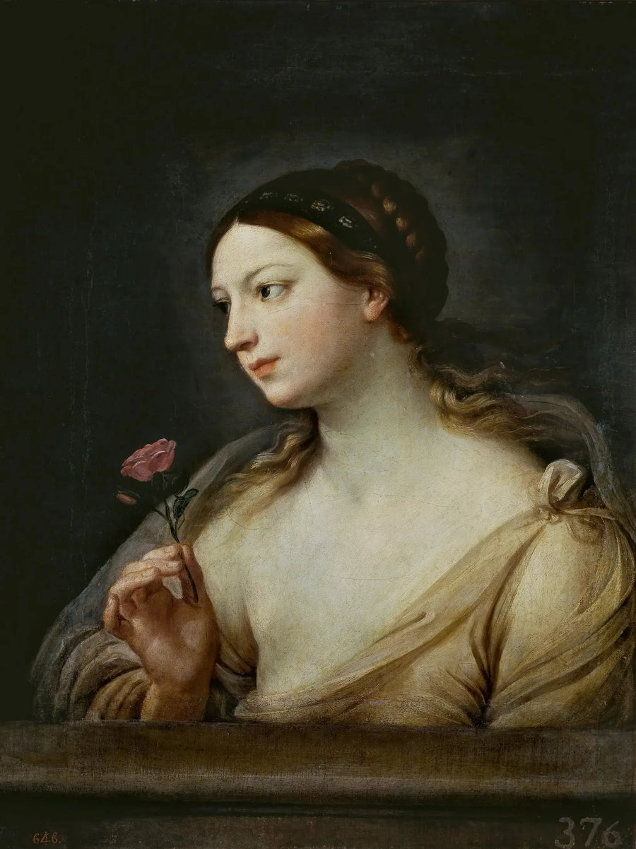 Ruusupäinen tyttö - Guido Reni