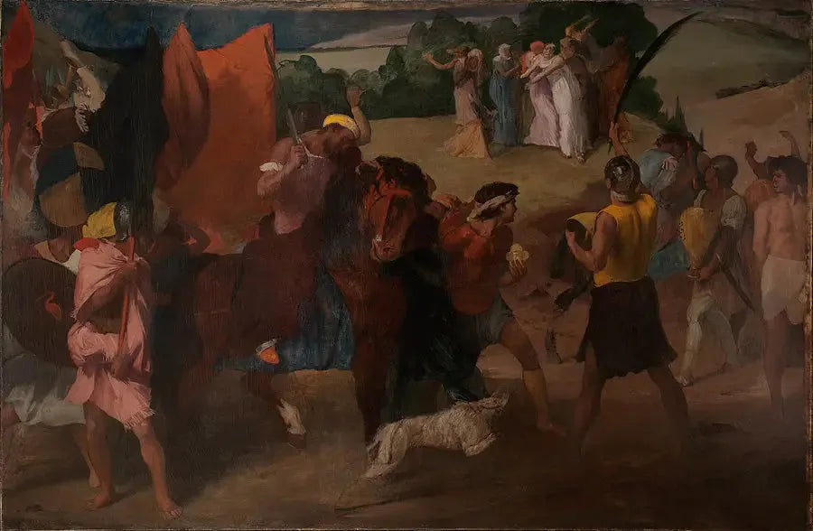 Jephtén tytär - Edgar Degas