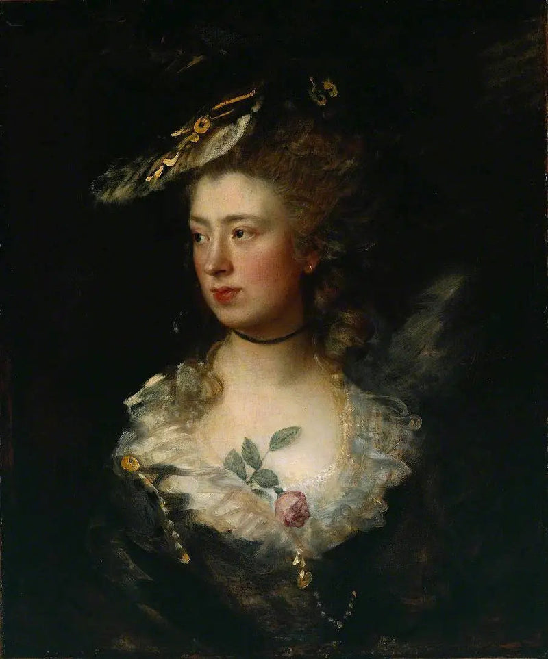 Taiteilijan tytär, Marie - Thomas Gainsborough