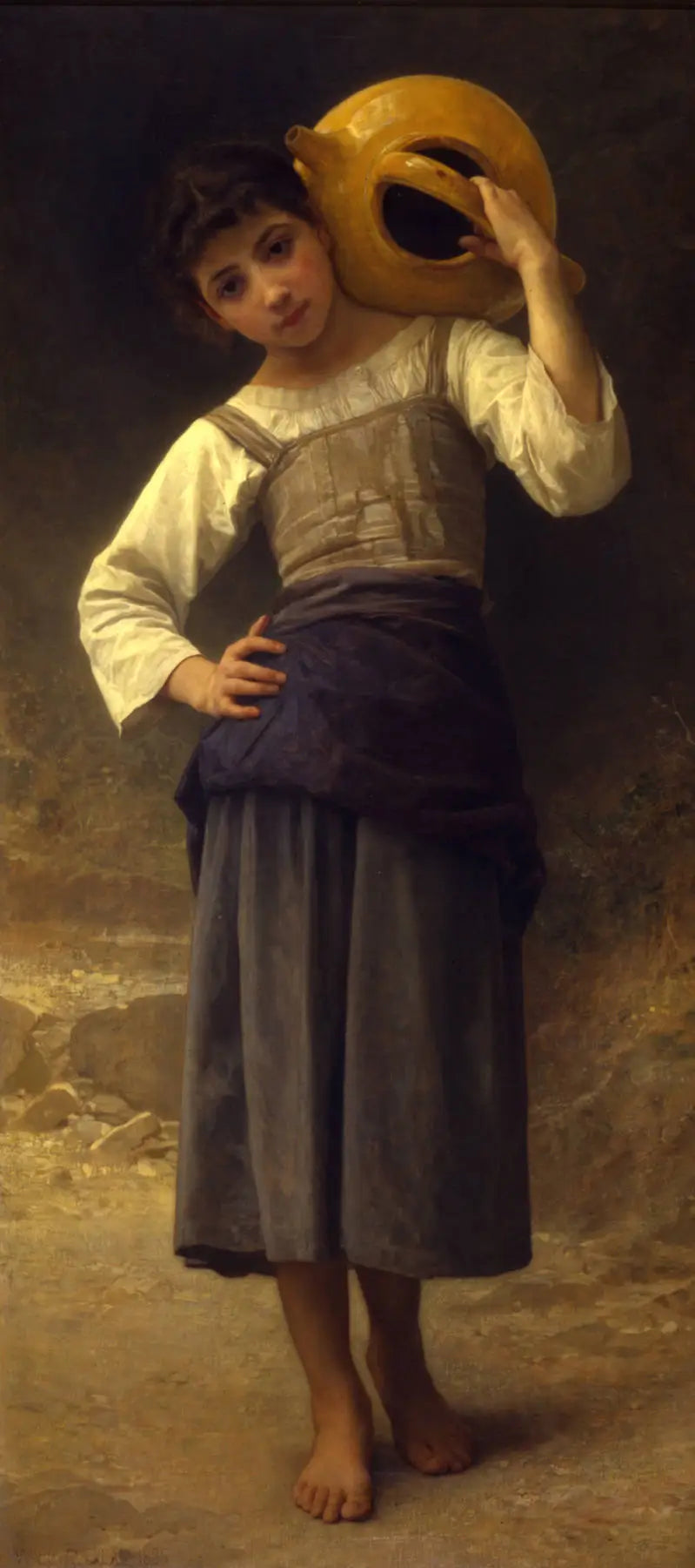 Veden tyttö - Bouguereau