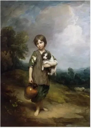 Huvilan tyttö - Thomas Gainsborough
