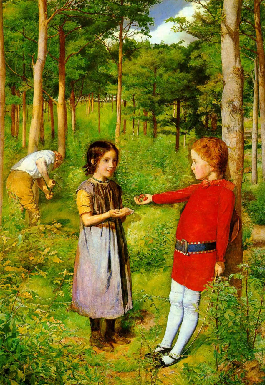 Metsänvartijan tytär - John Everett Millais