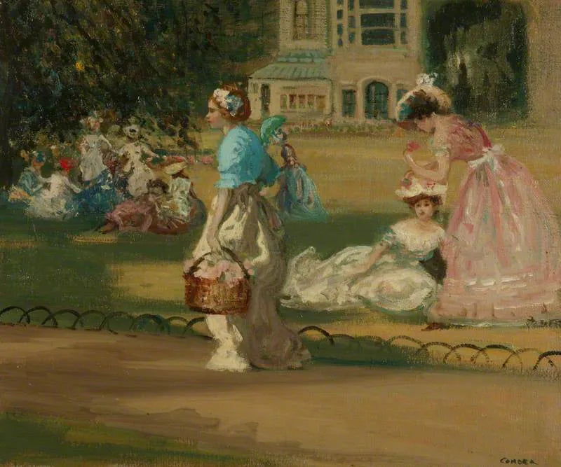 Puutarhuriin Tyttö - Charles Conder