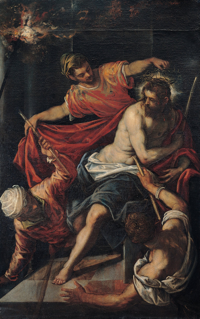 Kristuksen piiskaus - Jacopo Tintoretto