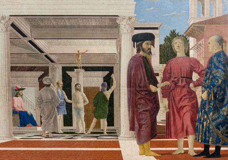 Kristuksen piiskaus - Piero della Francesca
