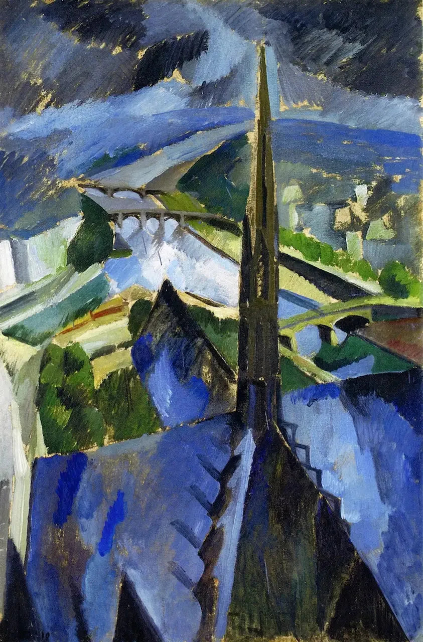 Notre-Damen nuoli - Robert Delaunay